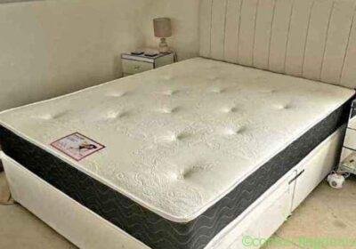 Double bed with mattress in Coventry