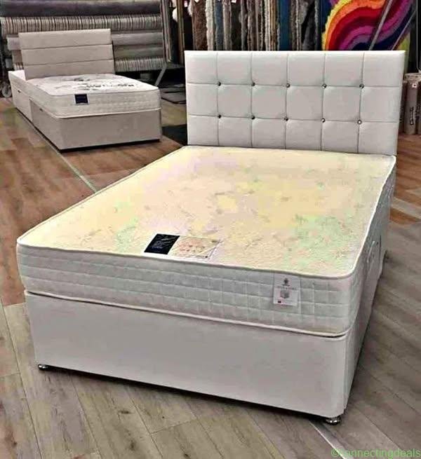 Double Bed With Mattress – Full Foam Mattress –