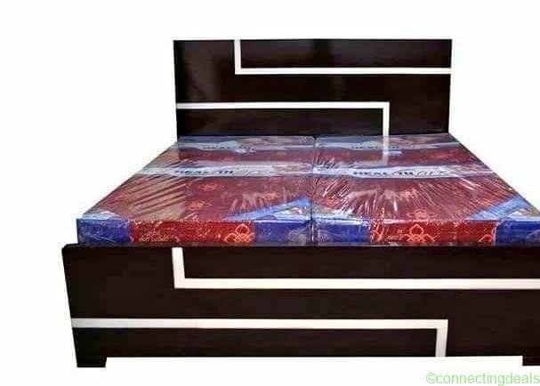 Double bed with storage box ( without mattress)