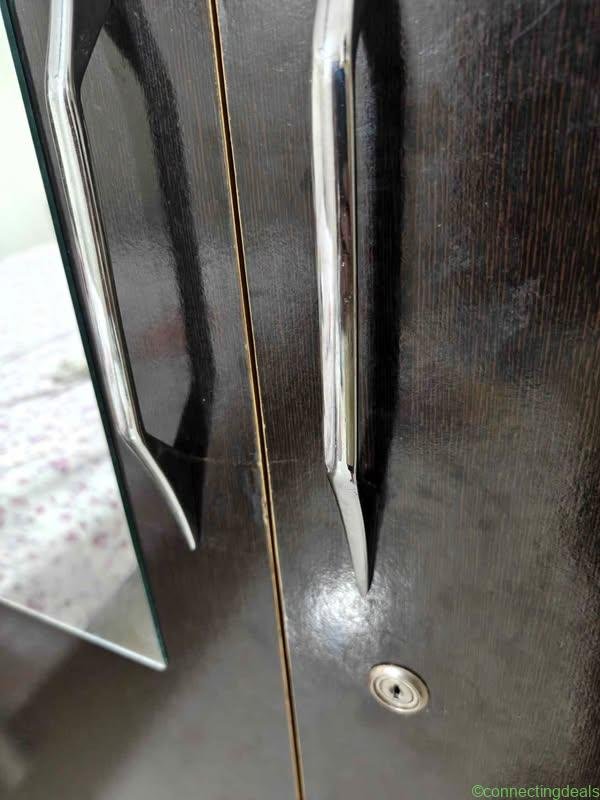 Double door engineering wood woadrobe Almirah
