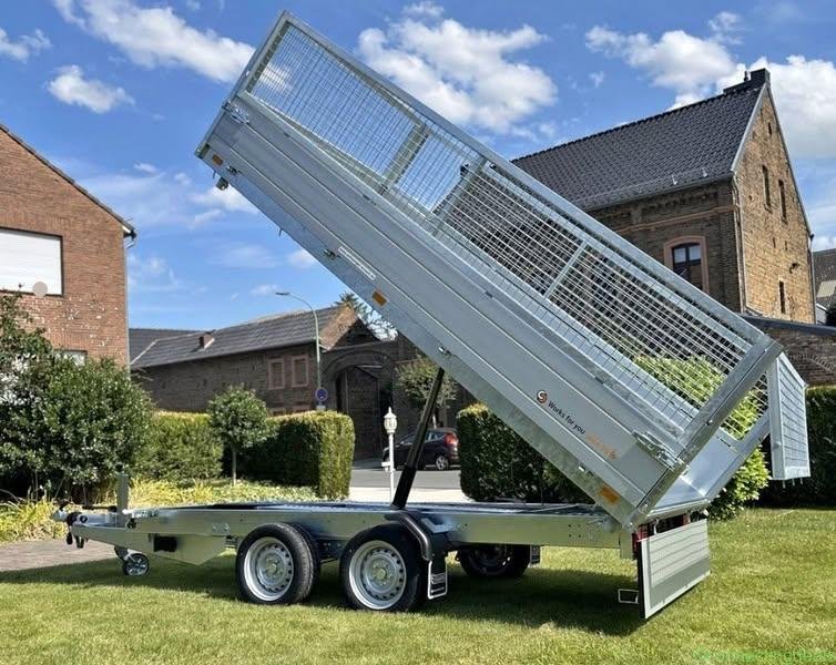Dreiseitenkipper 306 x 184 3500 kg E-Pumpe