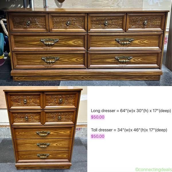 Dressers – $50 each
