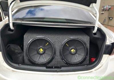 Free ad: Dual 12” Kicker CompC loaded box + DS18 amplifier in El Paso. Dual 12” Kicker CompC loaded box + DS18 amplifier in El Paso