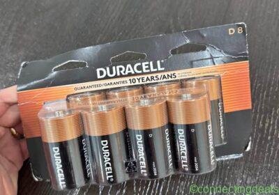 Duracell Coppertop D Batteries 8 Count in Chicago