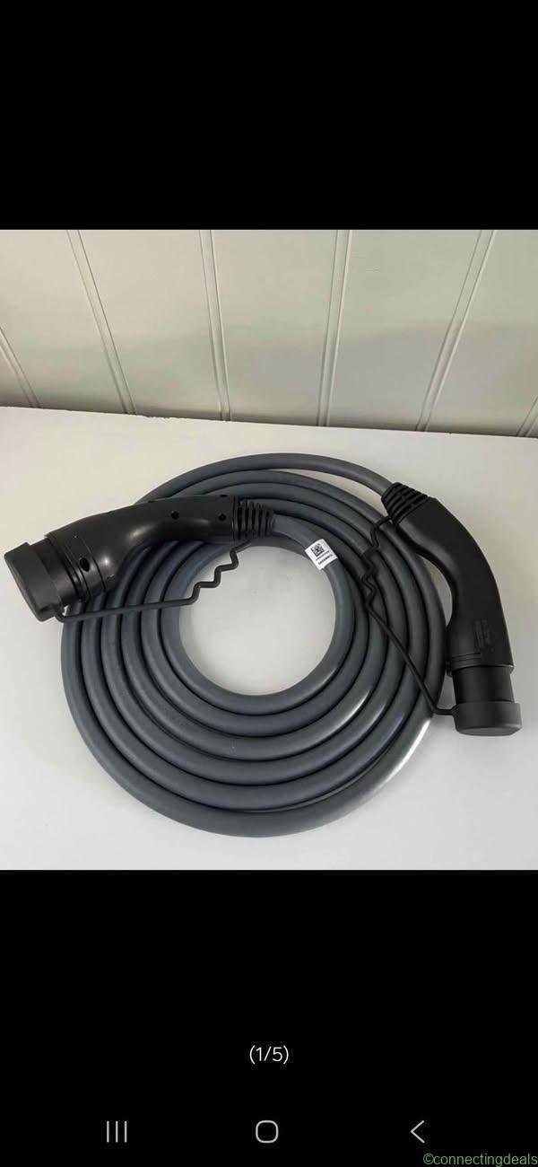 Elbil ladekabel type 2 bmw audi tesla