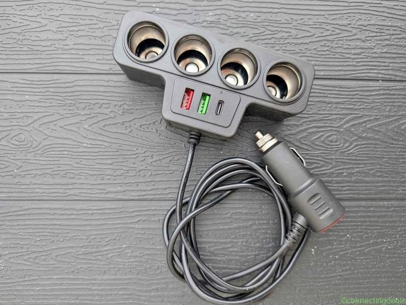 Electrical extension cable for 12V