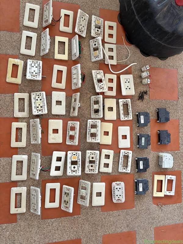Electrical installation materials, switches and