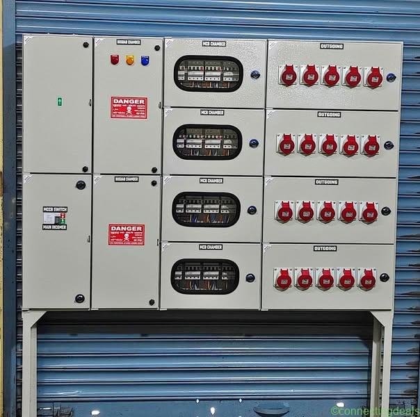 Electrical Sockets Panel for EV charging