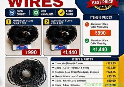 Electrical Wires – Good Quality | Ready to Use | in Hyderabad
