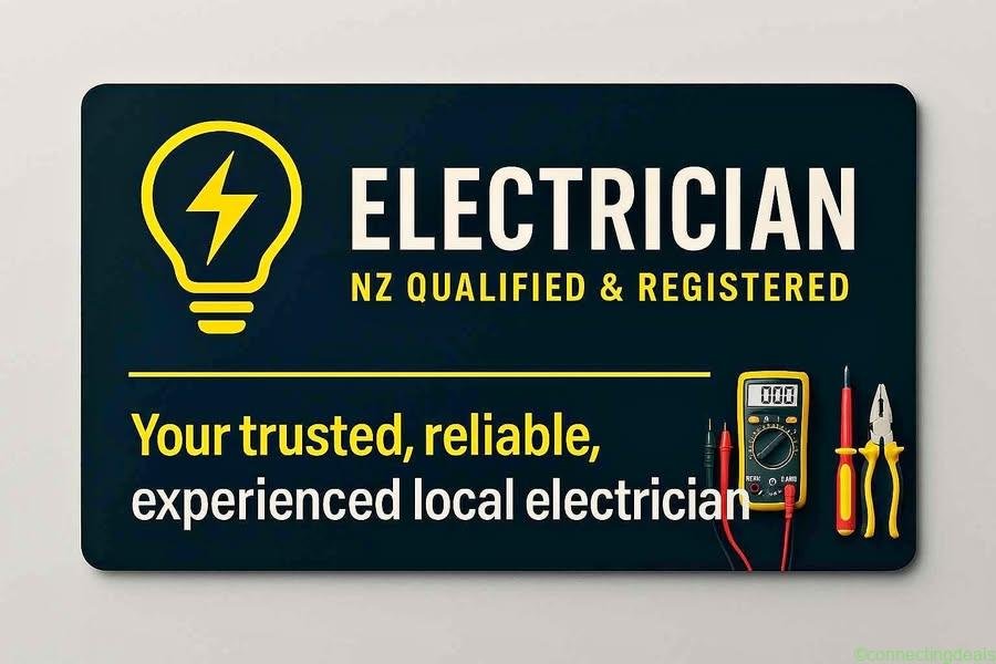 ELECTRICIAN (NZ Qualified & Registered) 10+ Years