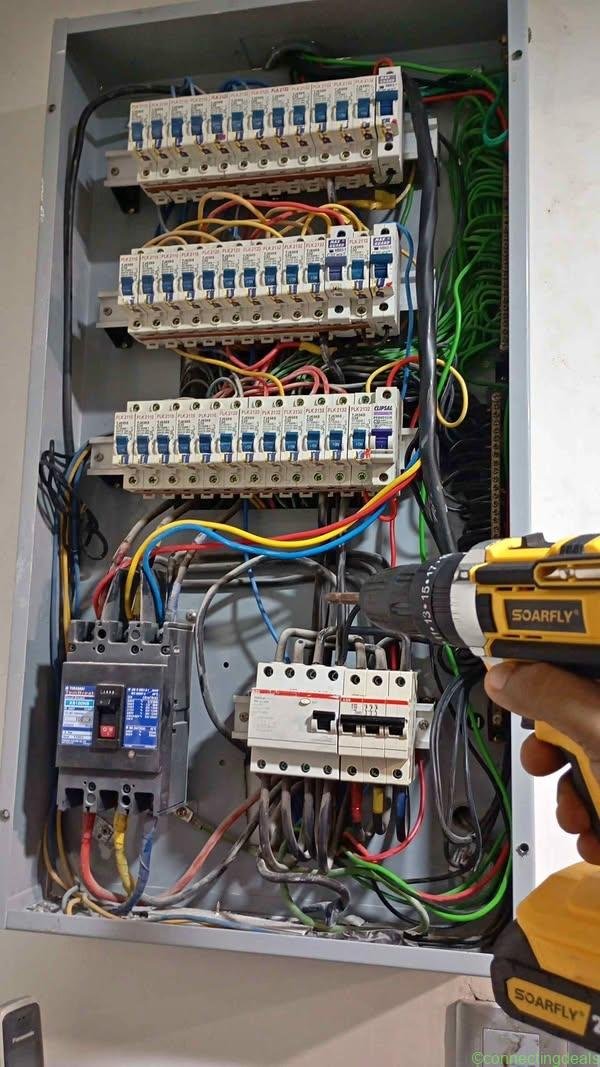 Electrician plumber carpenter