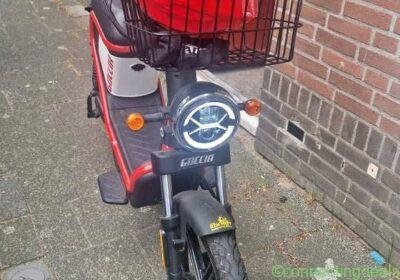 Elektrische scooter in Amsterdam