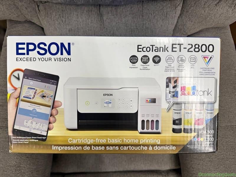 Epson EcoTank ET-2800 Color Inkjet All-In-One