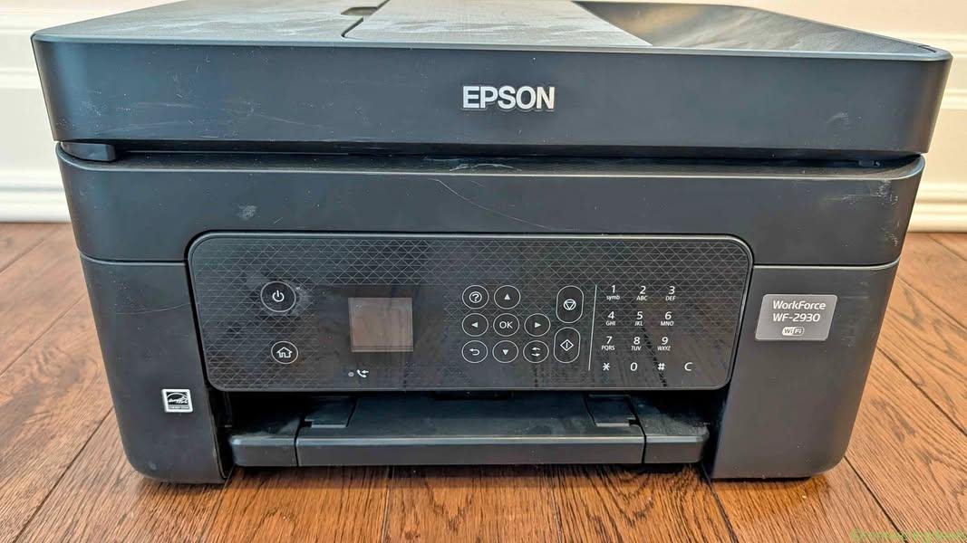 Epson WorkForce WF-2930 printer used less than 10