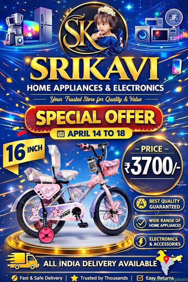 Everready star kids bicycle