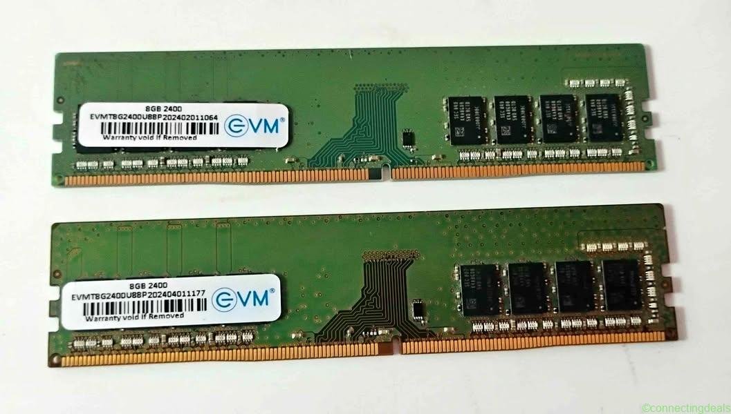 Evm ram 8+8 ddr4 total 16gb