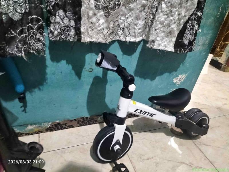 Exotic sepeda anak..bisa push bike bisa gowes 3