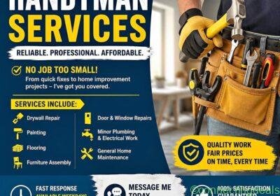 🔨 HANDYMAN SERVICES in Saskatoon