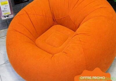Free ad: Fauteuil Gonflable Rouge in Casablanca. Fauteuil Gonflable Rouge in Casablanca