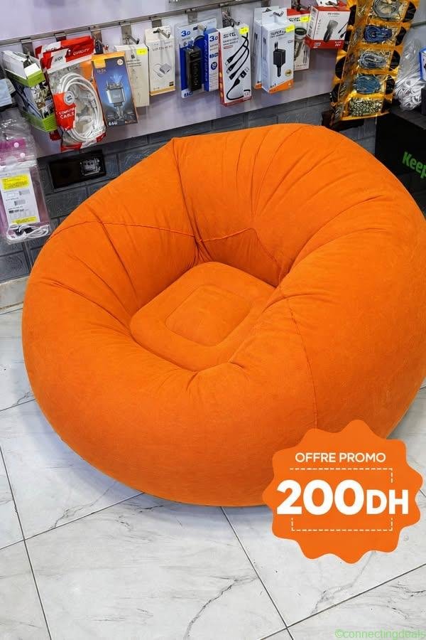 Fauteuil Gonflable Rouge