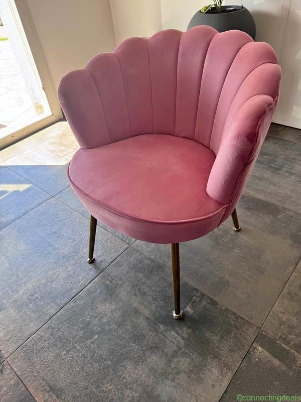 Fauteuil rose