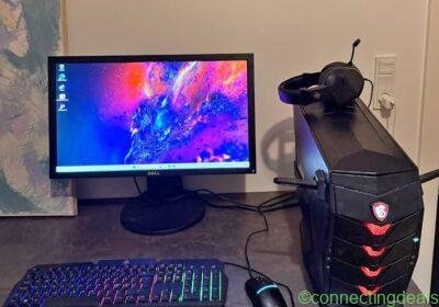 Fed Gamer med 8. gen I7 inkl ALT tilbehør og 24" in Copenhagen