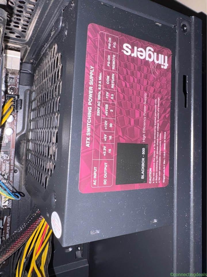Fingers Cabinet and PSU