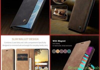 FLIP CASE DOMPET KULIT OPPO SAMSUNG XIAOMI IPHONE in Jakarta