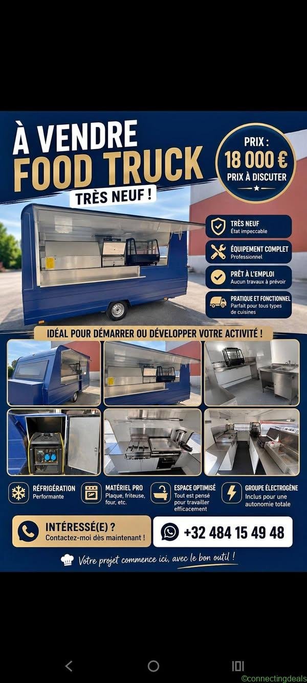Food truck a vendre