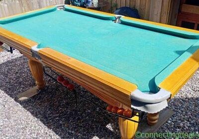 Free pool table in Manchester