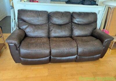 Free ad: FREE Reclining Sofa in Vancouver. FREE Reclining Sofa in Vancouver