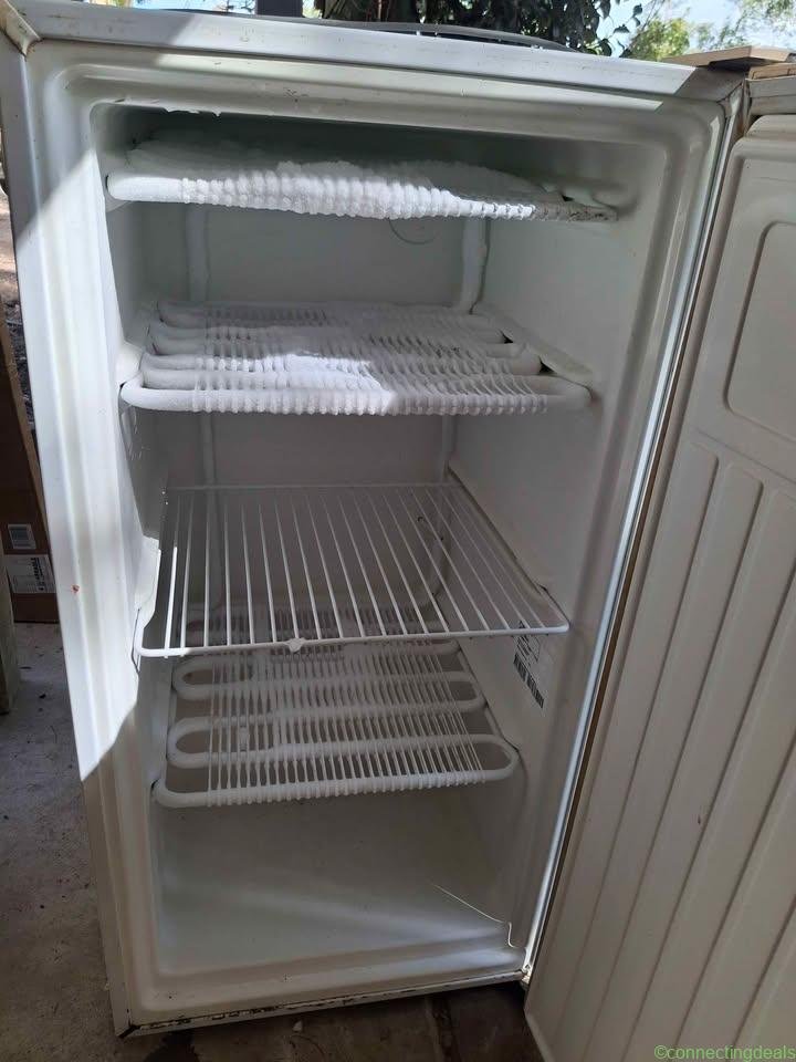 Freezer works BUT freezes over every few months