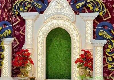 Free ad: Full readymade Ganpati Bappa white colour Mandir in Mumbai. Full readymade Ganpati Bappa white colour Mandir in Mumbai
