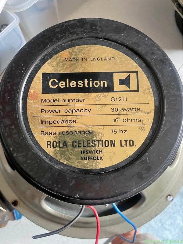 G12H ROLA 30 16 ohms 4 available