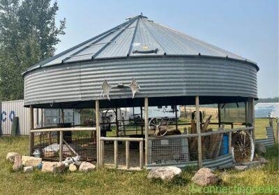 Gazebo roof in Edmonton