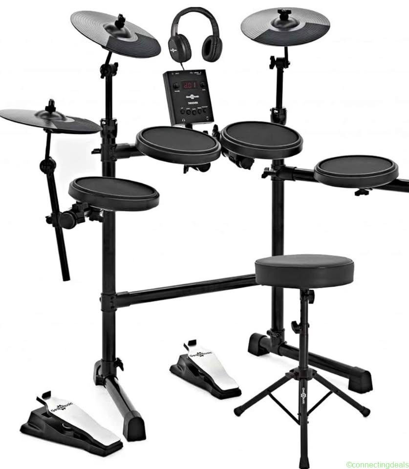 Gear4Music Drum Machine DD200X