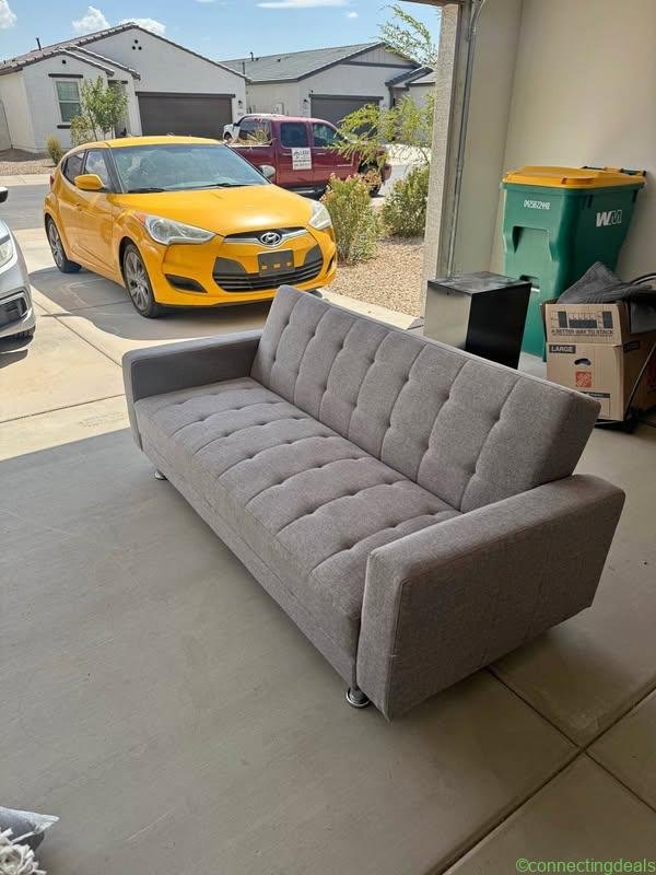 Gray Futon