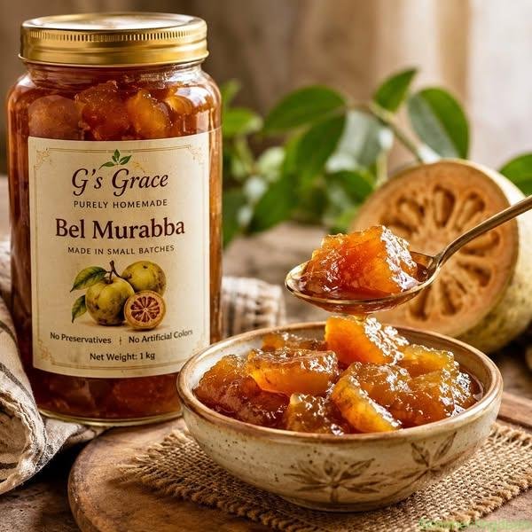 G’s Grace Homemade Bel Murabba – No Preservatives
