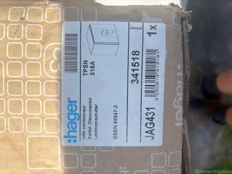 Hager TPSN 315A