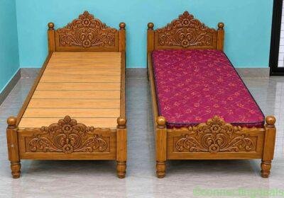 Hand Crafted Teak wood Cots ( size 3*6) with in Nizamabad