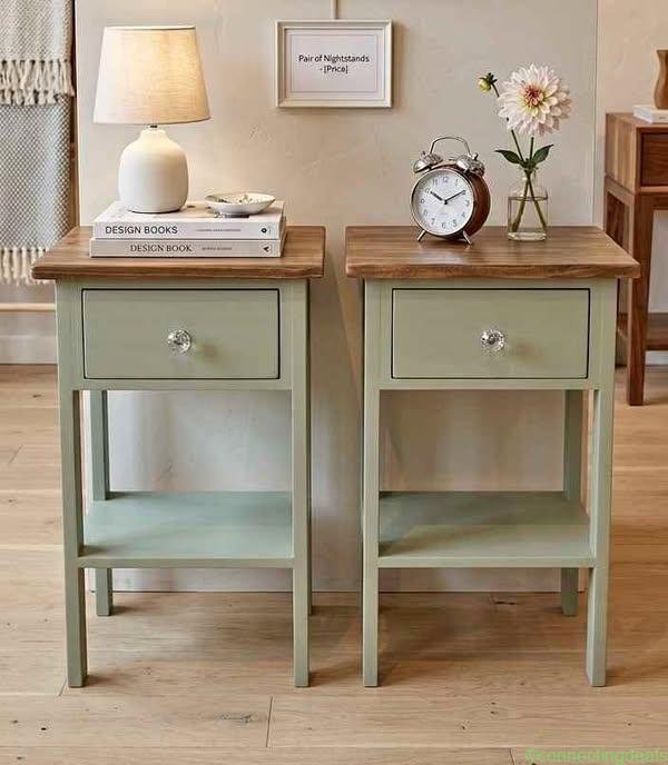 Handcrafted bedsides