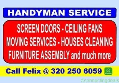 Free ad: handyman service in Rome. handyman service in Rome