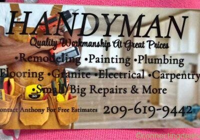 Free ad: Handyman Services in Fresno. Handyman Services in Fresno