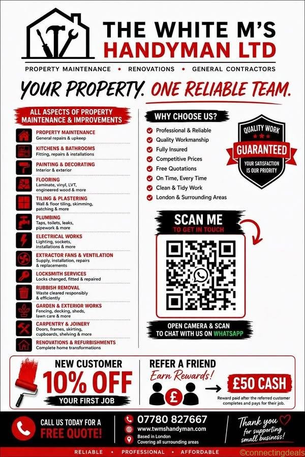 Handyman Services – Plumbing, Repairs &