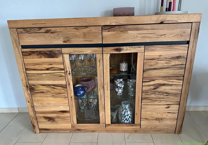 Highboard Wildeiche geölt