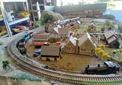 Ho model train setup in Melbourne