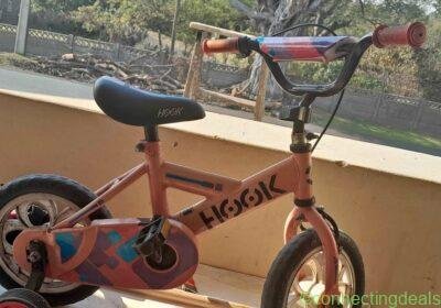 Hook 12-Inch Kids Bicycle with Training Wheels in Durban