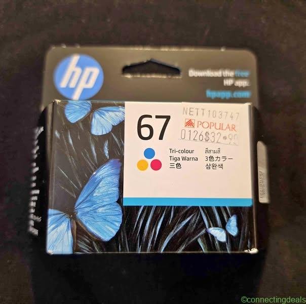 HP 67 Original Ink tri-color NEW!