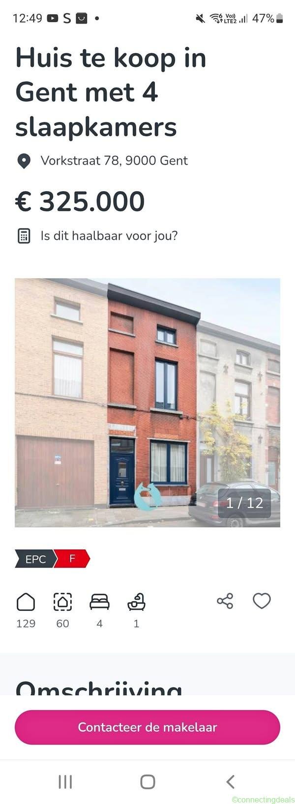Huis te koop gent muide