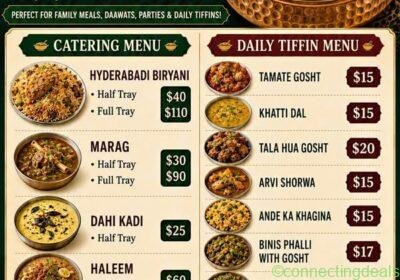 Free ad: Hyderabadi Tiffin or Bulk Order in New York. Hyderabadi Tiffin or Bulk Order in New York
